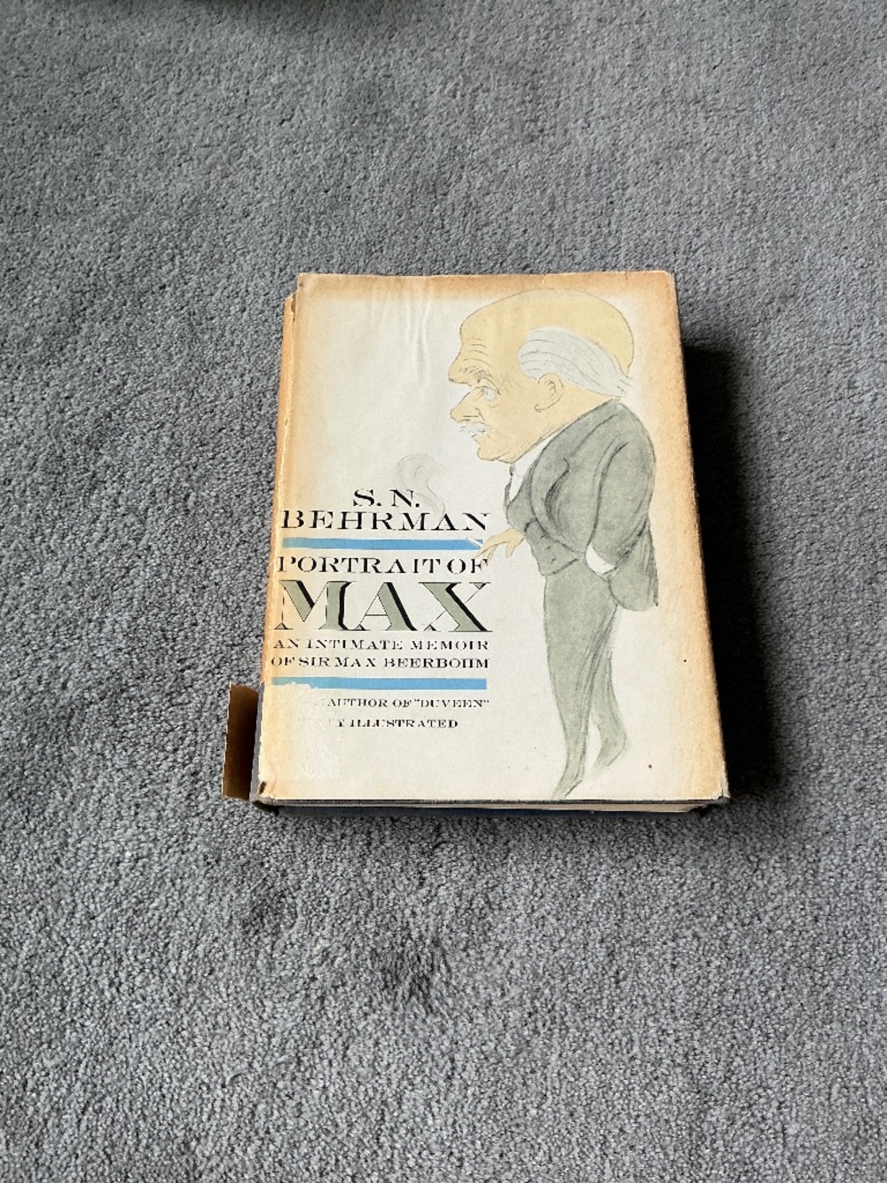Vintage book Portrait of Max: An Intimate Memoir of Max Beerbohm